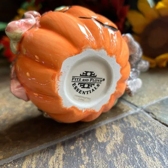 Fitz and Floyd “Halloween Kitty” Series Filled Candlecup (2063/140) NIB - Picture 9 of 10